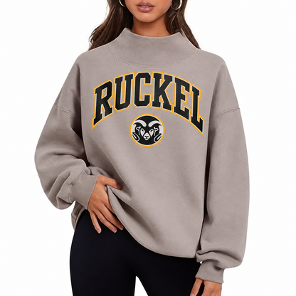 Ruckel Mock Neck Sweatshirt