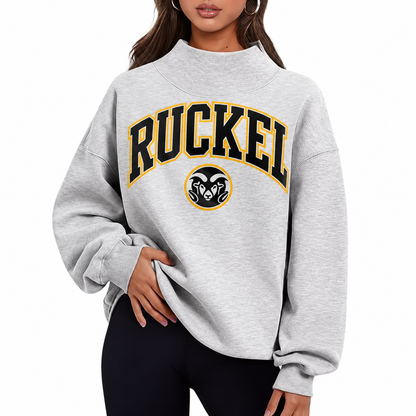 Ruckel Mock Neck Sweatshirt