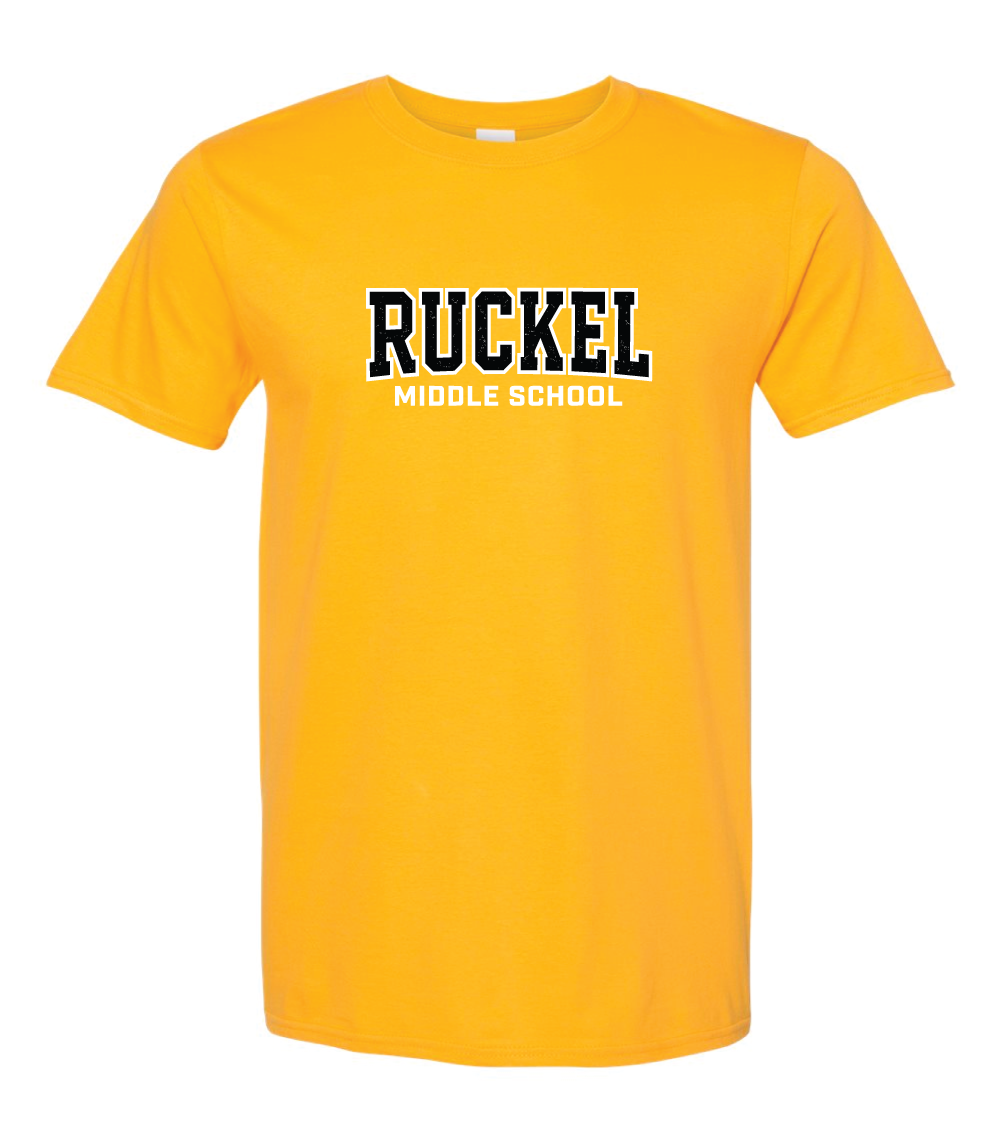 Ram Tough Ruckel Rams gold T-shirt
