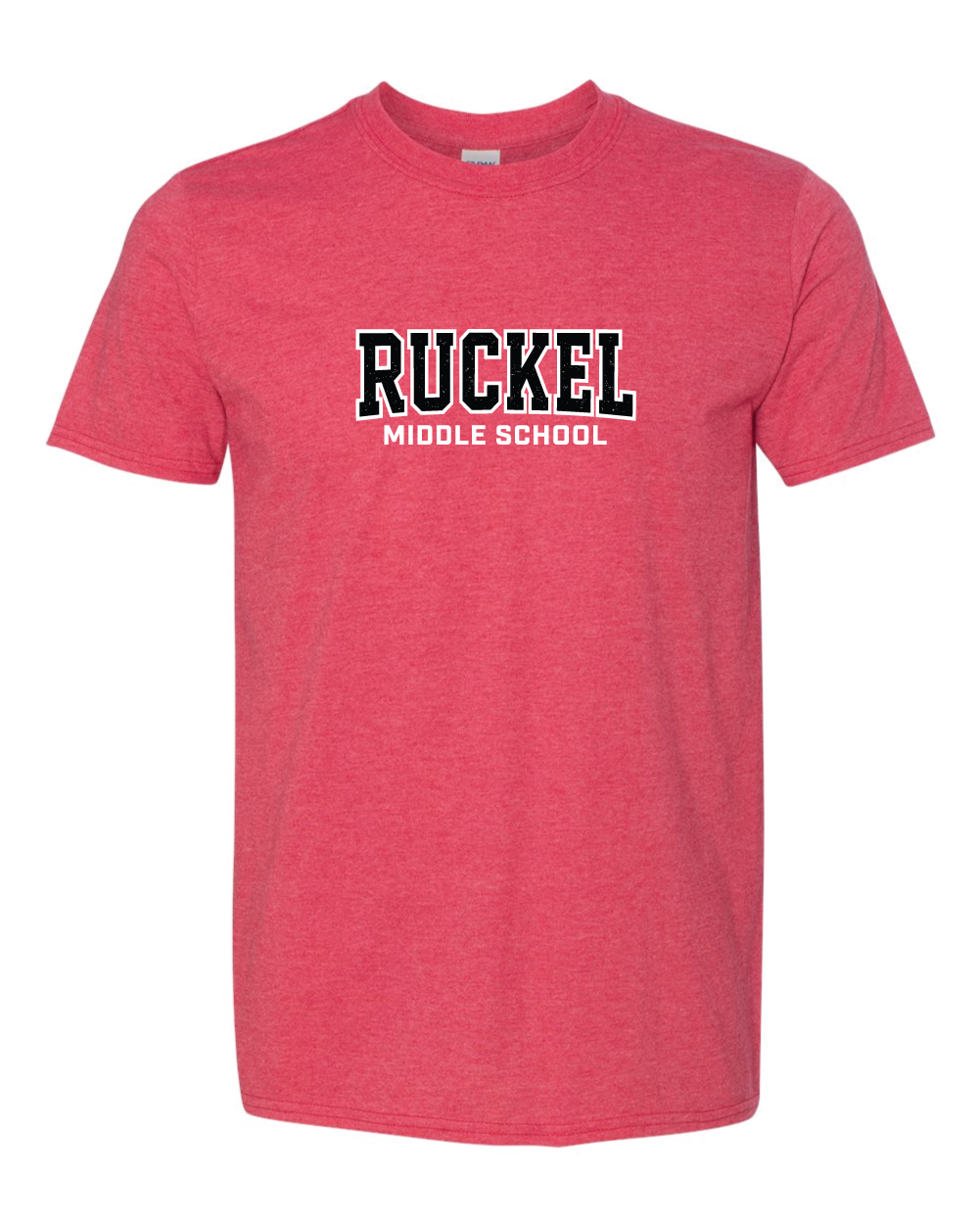 Ram Tough Ruckel Rams heather red T-shirt