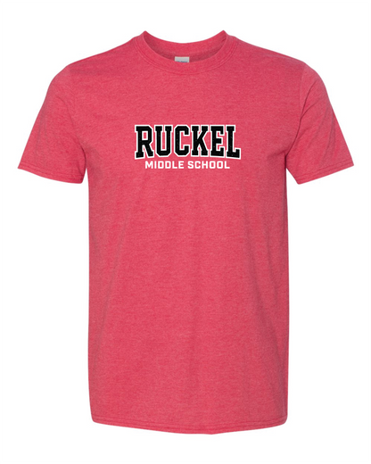 Ram Tough Ruckel Rams heather red T-shirt